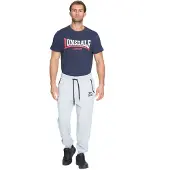 Lonsdale Pantaloni grigio sfumato / nero