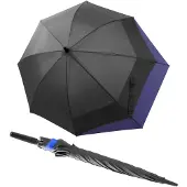 Doppler Ombrello 'Fiber Long' blu reale / antracite