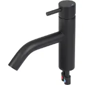 Differnz , miscelatore per lavabo, nero opaco, modello 30.414.00