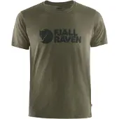 Fjällräven Logo T-shirt Uomo (S, olivia)