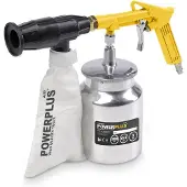 Powerplus Pistola Sabbiatrice Pneumatica 170l/min 1000ml