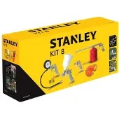 Stanley Set Accessori ad Aria Compressa 8 pezzi