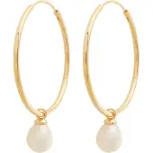 Glanzstücke Orecchini oro / bianco perla