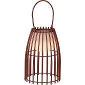 Lucide Lampada da tavolo LED Fjara, ruggine