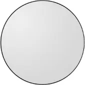 AYTM Specchio Circum, trasparente/nero, Ø 70 cm, vetro, legno MDF