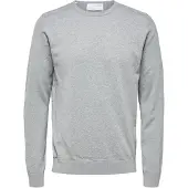 Selected Maglione Girocollo Uomini Grigio S