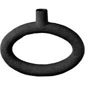 Present Time Vasi, fioriere Ring - Nero - Unica