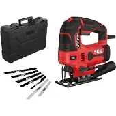 Skil 4531 GA Stichsäge (680 W, 180° LED-Arbeitsleuchte, Materialauswahlschalter)