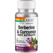 Solaray Berberina+curcumina 600mg 60 Unità