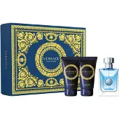 Versace Uomo 50 ml Cofanetto EDT, Dopobarba e Shampoo — Eau de Toilette