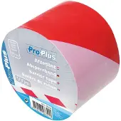 Northix Nastro barriera rosso/bianco