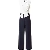 Vera Mont Tuta jumpsuit blu scuro / bianco