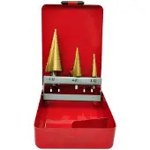 vidaXL HSS-Saddle-Drill-Set 3-Stück