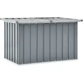 VD Home Furnishing Box da giardino grigio 109x67x65 cm