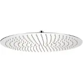 vidaXL Doccia a pioggia in acciaio inox 50 cm rotonda