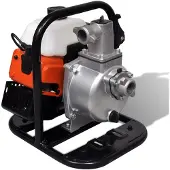 vidaXL Wasserpumpe Benzin 2-Steuern 1,2 kW 0,95 l