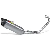 Akrapovic Racing-Line Sistema Di Scarico MT-125/YZF-R125 14- TITAN