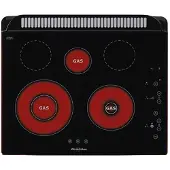 Vitrokitchen Piano Cottura Misto 301tgn 60 Cm 3 Fuochi