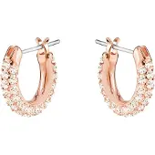 Swarovski Orecchini 'Dextera' oro rosé / argento / trasparente
