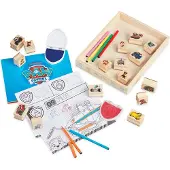 Melissa & Doug Timbri Di Legno La Squadra Dei Cuccioli