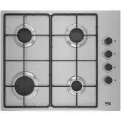 Beko Piano Cottura A Gas Higg64103sx 60 Cm 4 Fuochi
