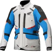 Alpinestars Giacca Honda Andes V3 Drystar Ice Gray Blue Bright Red