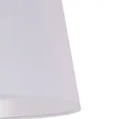 Duolla Paralume Classic L per piantana, bianco