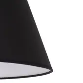 Duolla Paralume Sofia Altezza 31 cm, bianco/nero