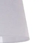 Duolla Paralume Classic L per lampade da terra, bianco/trasparente