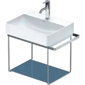 Duravit DuraSquare verre 47x38cm, pour consoles métalliques 003115/ 003116, 0099698800, 0099698800