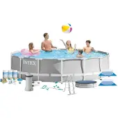 Intex Telaio Pool Prism - Accessori inclusi - 427x107 cm