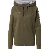 Hummel Felpa Con Zip Go Cotton