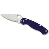 Spyderco Para-Military 2 CPM S110V Coltelli blu