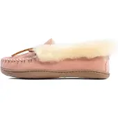 Minnetonka Mocassino 'Alpine' champagne / beige chiaro