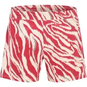 s.Oliver Pantaloncini da pigiama crema / grigio chiaro / rosso arancione