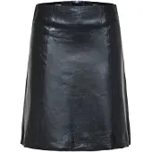 Selected Gonna In Pelle Donne Nero 38