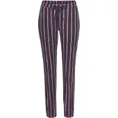 s.Oliver Pantaloncini da pigiama marino / bordeaux / bianco