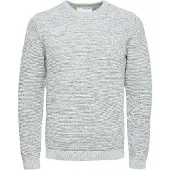 Selected Pullover A Maglia Uomini Grigio L