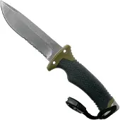 Gerber Ultimate Survival Fixed Blade 30-001830 Serrated Edge coltello da sopravvivenza