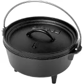 Lodge Camp Dutch Oven con coperchio L8CO3, contenuto appross 1.9 L