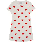 Petit Bateau Camicia da notte rosso / bianco
