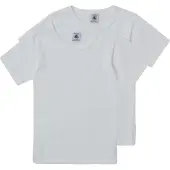 Petit Bateau T-shirt TOM ragazza - Bianco - 5 anni
