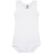 Petit Bateau Body bambino POL ragazzo - Bianco - 18 mesi