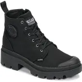 Palladium Sneakers alte PALLABASE TWILL donne - Nero - 36