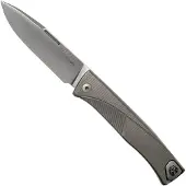 Lionsteel Thrill grey titanium integral coltello da tasca slipjoint