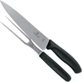 Victorinox SwissClassic 6.7133.2G set trinciante, 2-pz, nero