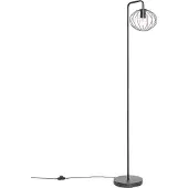 QAZQA Lampada da terra di design, nera, 23 cm, Margarita