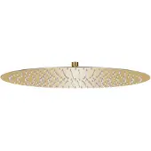 vidaXL Regenduschkopf rund 50 cm Edelstahl Gold gefärbt