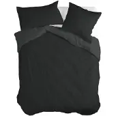 Happy Friday Copripiumino HappyFriday Basic Black 220 x 220 cm