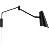 Dyberg Larsen Noa applique con snodo, nera